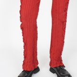 Frill Rib Trouser