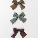 Mesh Bow Polo