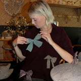 Mesh Bow Polo