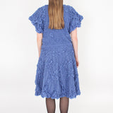 Relief Cloqué Dress
