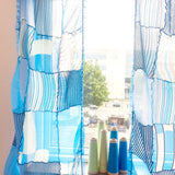 Transparent Patchwork Curtain