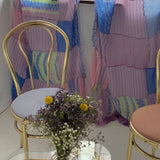 Transparent Patchwork Curtain