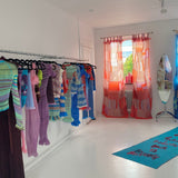 Transparent Patchwork Curtain