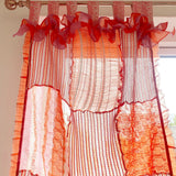 Transparent Patchwork Curtain
