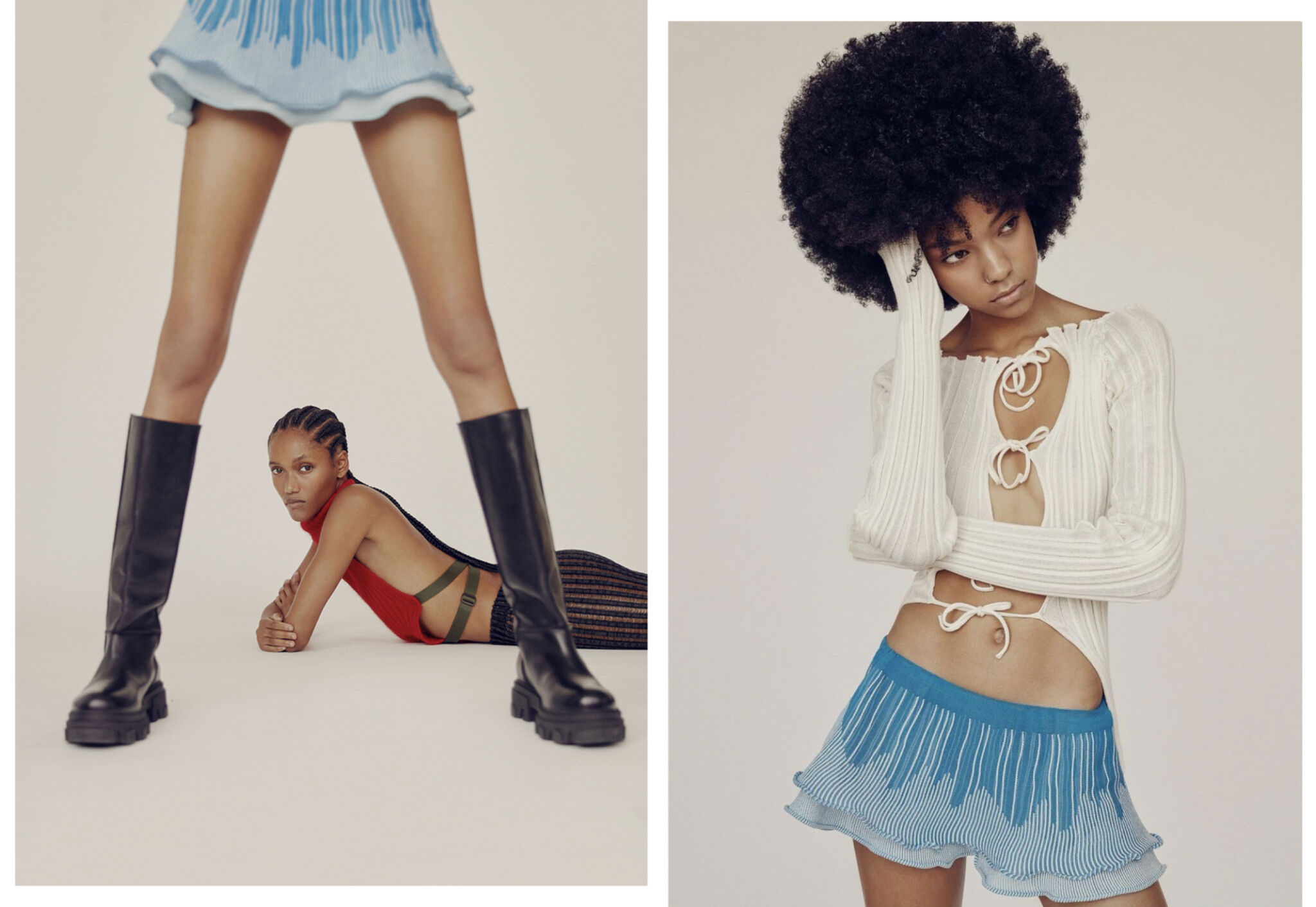 Nadia Wire featured in Contributor Magazine. Pictures by David Durbanke. Styled by Charmaine Lago.